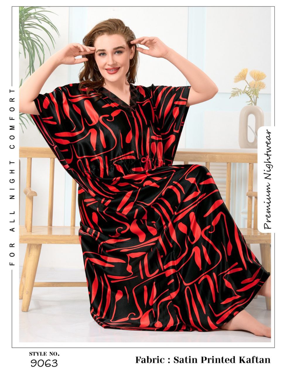 Satin/Cotton Kaftans