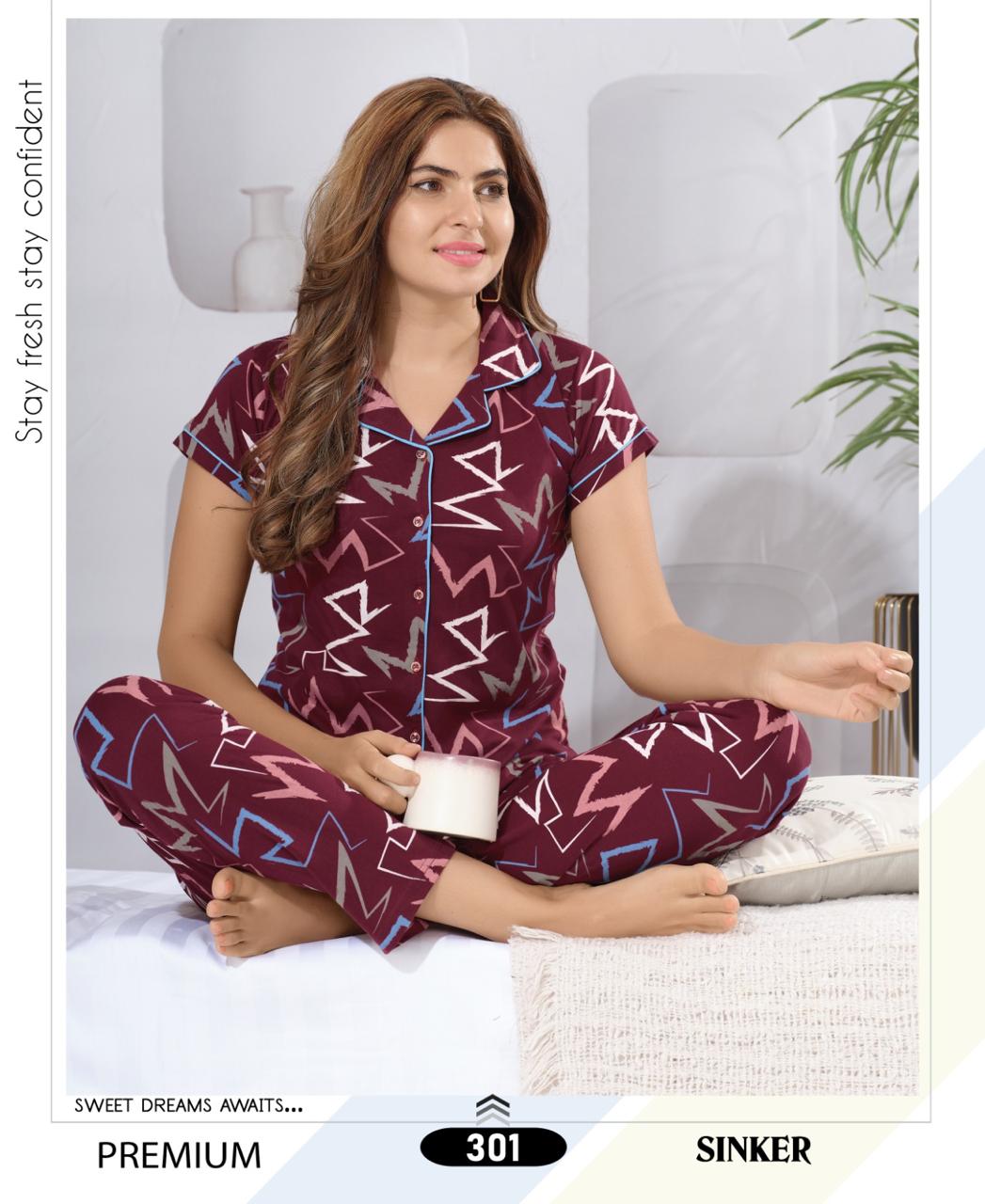 Sinker cotton pyjama